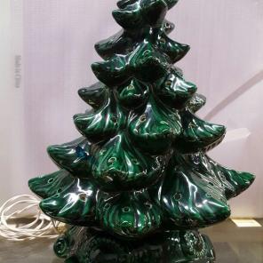 17 inch vintage ceramic Christmas tree