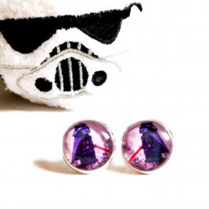 Lego Darth Vader Earrings - Star Wars