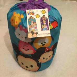 DISNEY TSUM TSUM REVERSIBLE SLEEPING BAG