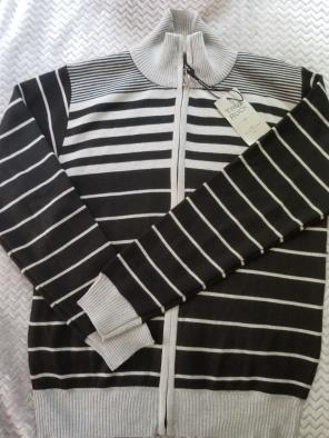 Men's Zip Front Cardigan