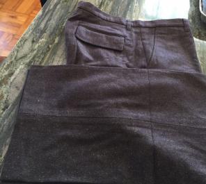 Men’s Wool Pants French Collect. Size 34