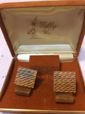 Vintage Cufflinks By Tally Hi