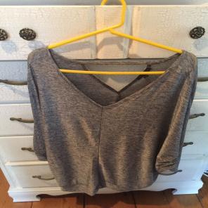 Women's 18-20 Lane Bryant Grey Top
