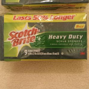 18 ScotchBrite Sponges