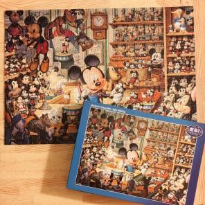 JP Disney Glow In The Dark Mickey Puzzle