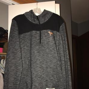VS Pink Quarter Zip Sweatshirt