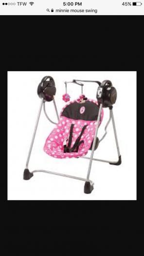 Minnie Mouse Swing