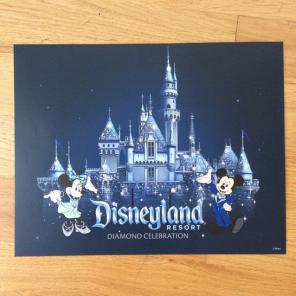 Disneyland 60th Lithograph