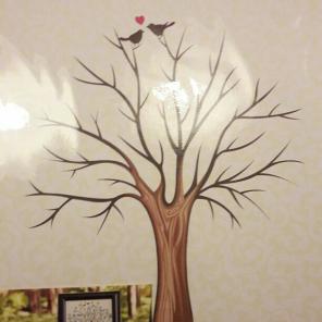 Fingerprint Guestbook Tree