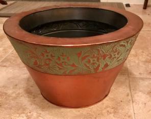 Large Copper Pot Planter For Plants