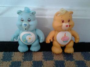 VINTAGE CARE BEAR POSABLES