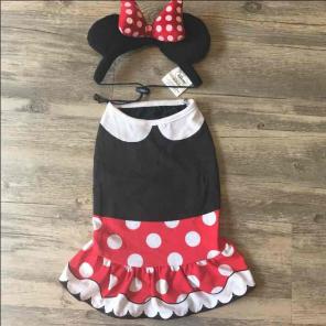 Minnie Mouse dog costume