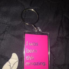 Pink Keychain