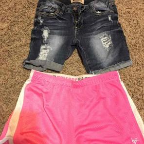 Girls shorts size small