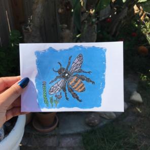 Bee print