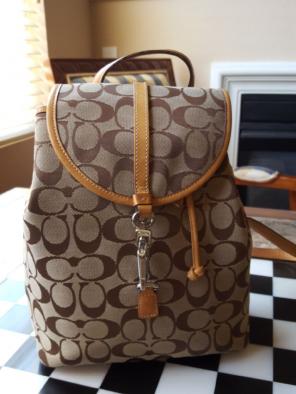 Coach backpack