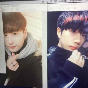 3 kpop polaroids