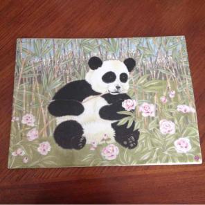 Hand Painted Panda