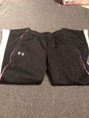 Youth Girls Under Armour Pants Med