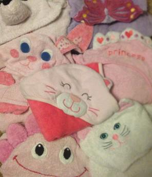 7 Toddler Hooded Bath Towels