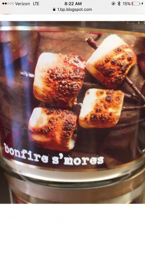 Bonfire Smores And Campfire Donut