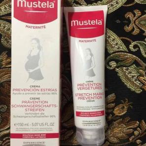 Stretch mark prevention cream mustela