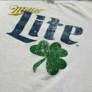 Miller Lite St. Patricks Day tshirt