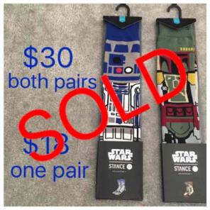 Star Wars Stance Socks Large (9-12)