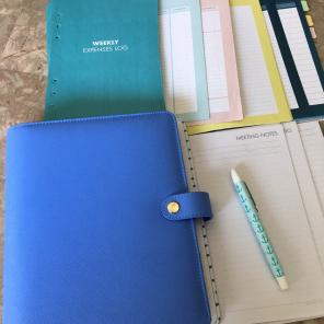 Kikki k Large Cobalt Blue Bundle
