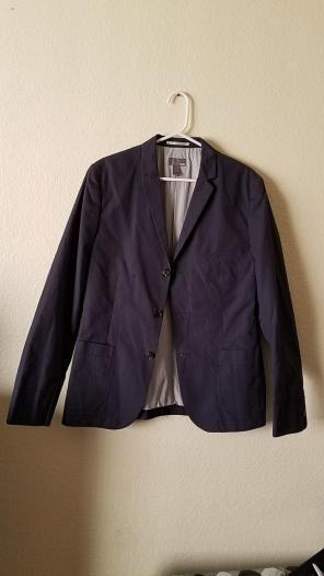 H&M Navy Blazer Size 40R