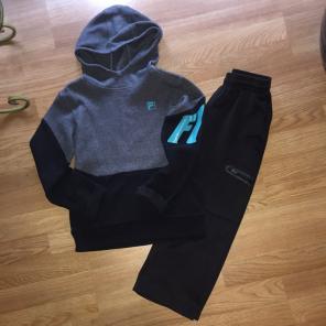 Fila Hoodie & Gym Pants Boys Sz 10/12