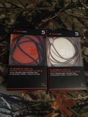 2 -5 Foot Charge Cord For Androids/Other