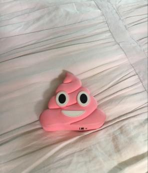 Poop Emoji Battery Backup