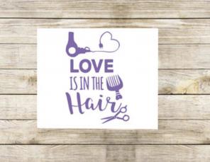 Hair Decal