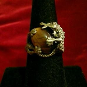 Catseye Dragon ring :)