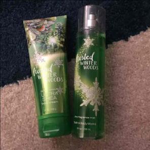 Frosted winter woods perfume&lotion