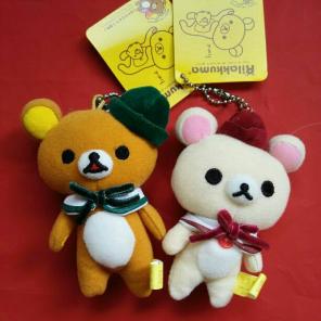 Rilakkuma Korilakkuma Key ring miniPlush