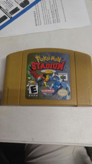 Pokemon Stadium 2 game (N64)