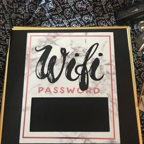 Wifi Password Board