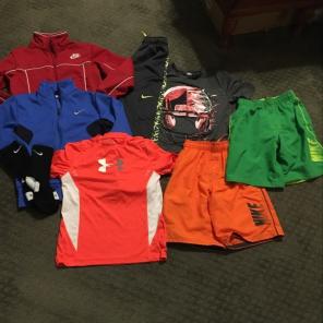 Boys Under Armour Nike Athletic Lot S