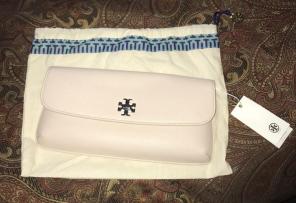 Authentic Tory Burch Diana Clutch
