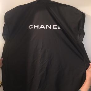 Auth Chanel Garment Bag
