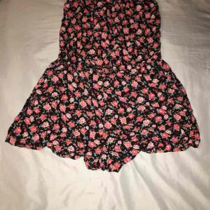 Floral Strapless Forever 21 Romper