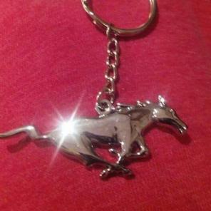 Ford Mustang Running Horse Keychain NEW