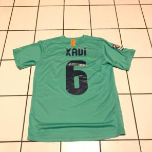 Xavi Barcelona 10/11 Nike Soccer Jersey