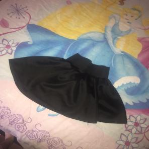 Black Bubble Skirt