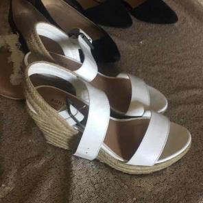 White wedges beach