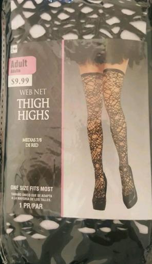 Spider Web Knee Highs