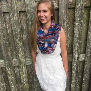 Bohemian/ Boho Multicolored Cotton Scarf