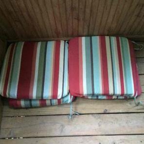 Chair cushions
